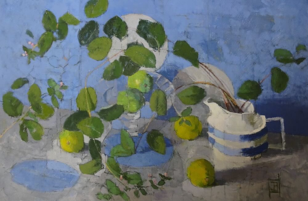 Jill Barthorpe, Blue Still Life