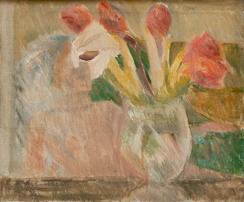 Margaret Mellis, Orchid and Tulips