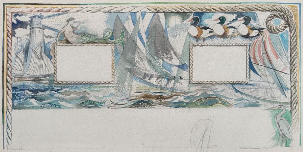 Richard Bawden, Design for Regatta Mural